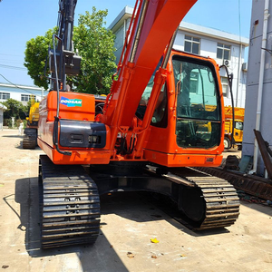 Excavatrice Doosan DX140 LC d'occasion de haute qualité, moteur coréen d'origine, bon état, prix avantageux, matériel de construction - Product Image 2