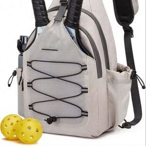 Free sample travel backpack Crossbody Sling Backpack <b>for</b> <b>pickleball</b> tennis racket <b>ball</b> sports bag <b>for</b> <b>pickleball</b> - Product Image 1
