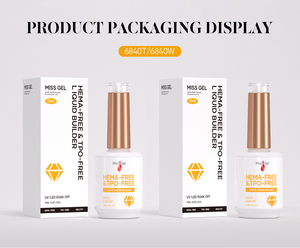 Gel Dựng Móng MissGel Hema Free dạng lỏng trong chai, dụng cụ làm móng chuyên nghiệp, tự san phẳng, độ nhớt trung bình, không chứa TPO, gel nối móng - Product Image 5