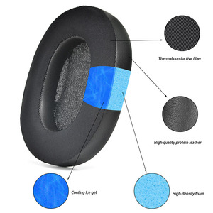 Coussinets d'oreille en gel Gool pour <span class=keywords><strong>Sony</strong></span> <span class=keywords><strong>WH</strong></span>-<span class=keywords><strong>1000XM5</strong></span> – Remplacement d'oreillettes pour casque audio XM5 - Product Image 2