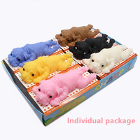 Spécial vente chaude de haute qualité kawaii squishy silicone chien fidget