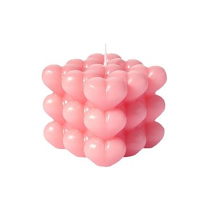 Ins Nordic Style Creative Gradient Heart Magic Cube Scented Candle Atmosphere Birthday Gift Wedding Favor Candle - Product Image 5
