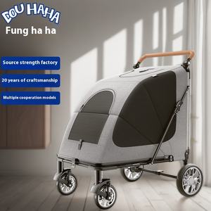 <span class=keywords><strong>Chariot</strong></span> pliable <span class=keywords><strong>pour</strong></span> animaux de compagnie en matériau Oxford à grand espace <span class=keywords><strong>pour</strong></span> grands chiens fabriqué par <span class=keywords><strong>pour</strong></span> <span class=keywords><strong>Amazon</strong></span> Hot Source - Product Image 2