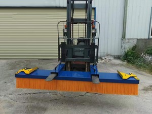 Spazzola per la pulizia della spazzatrice del cantiere del carrello elevatore TDF - Product Image 2