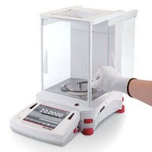 Veidt Weighing for Ohaus EX224ZH 220g 0.1mg High <b>Electronic</b> Measuring Digital Laboratory Analytical Balance Gold <b>Scale</b> - Product Image 4