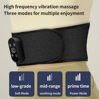 Ceinture de massage électrique chauffante pour le traitement du nerf sciatique, soulagement de la douleur, vibration, masseur lombaire et dorsal