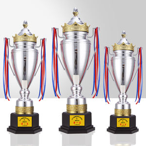 Jinzun ถ้วยรางวัลกีฬาชุบทองเหรียญเงินบาสเก็ตบอลเกมมงกุฎใหญ่แจกของรางวัล - Product Image 1