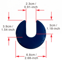Pistolet manuel à colle époxy 380 ml/12,8 oz, robuste, 3 tiges, force de poussée 2000N, rapport de transfert 12:1 ou 25:1
