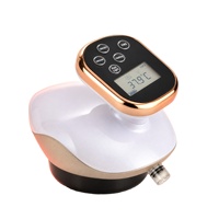 Masseur électrique Gua Sha à ventouses avec lumière rouge chauffante, EMS, aspiration sous vide, massage corporel, rechargeable, portable, écran LCD, OEM