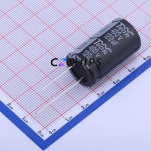 Condensador Electrolítico de Aluminio de Montaje Pasante CG121MOE30BP, D18xL30mm 120uF 20% 400V 550mA-120kHz - Product Image 1