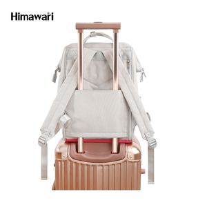 กระเป๋าเป้สะพายหลังสำหรับผู้หญิง <span class=keywords><strong>Himawari</strong></span> 2023 9004 รุ่นใหม่ล่าสุด สีดำ ทำจากโพลีเอสเตอร์ - Product Image 5
