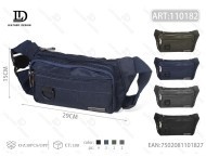 Borsa da Cintura a Quattro Tasche in Nylon per Uomo, Colore Unico, MFT-170112, per Uso Sportivo all'Aperto - Product Image 1