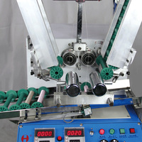 Machine à enrouler le fil Tonghong HRD-819, multifonctionnel, entièrement automatique, Double broche, Machine à enrouler le fil
