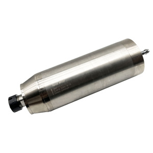 Motor de Husillo CNC de 5.5KW 380V ER32 24000 RPM Refrigerado por Agua con Kit de VFD de 5.5kw/Pinzas ER32/Abrazadera de 125mm/Tuberías de Bomba de Agua de 100w - Product Image 3