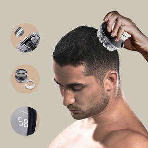 Electric Shaver Grooming Kit Beard <b>Head</b> <b>razor</b> Hair Trimmer Facial Full Waterproof Nose Ear Trimmer Shavers - Product Image 1