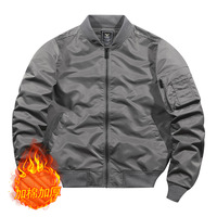 Blouson aviateur MA1 sur mesure pour homme, en coton et cuir PU, logo personnalisé, fabricant OEM en gros