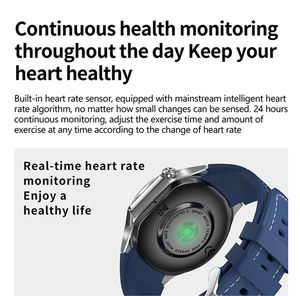 Montre connectée HD Watch X 2024, NFC, étanche IP68, moniteur de santé, suivi de la forme physique, cadran rond, écran AMOLED, montres intelligentes - Product Image 4