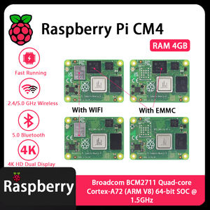 CM4 Raspberry <span class=keywords><strong>Pi</strong></span> แรม4GB โมดูลประมวลผล CM4104000 CM4104008 CM4104032 CM4004000 CM4004008 CM4004016รูปแบบ CM4004032 - Product Image 2