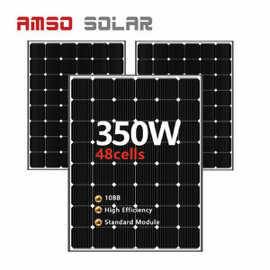 Çin fabrika Mono 120 hücreleri 330 Watt 320w 350w 24v Halfcut güneş enerjisi panelleri ev için - Product Image 1