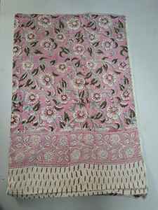 Ethnic Design Hand Block Print Cotton <b>Sarong</b> Lightweight Soft Cotton <b>Wrap</b> Perfect For Pool <b>Beach</b> Vacation Or Relaxed Summer - Product Image 6