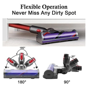 Compatible avec les aspirateurs <span class=keywords><strong>Dyson</strong></span> V7 V8 V10, pièce de rechange pour sols durs et tapis, <span class=keywords><strong>brosse</strong></span> pour sols SV10 SV11 <span class=keywords><strong>SV12</strong></span> SV14 - Product Image 2