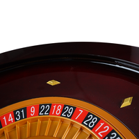 YH 20 Zoll und 22 Zoll Casino-Glücksspiel-Roulette-Rad aus Massivholz, Sorgfältig Gefertigt für Roulette-Tische