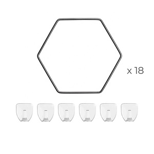 Treillis à chaîne hexagonale en acier au carbone pour <span class=keywords><strong>plantes</strong></span> d'intérieur, <span class=keywords><strong>grille</strong></span> de support pour <span class=keywords><strong>plantes</strong></span> <span class=keywords><strong>grimpantes</strong></span> - Product Image 2