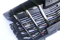Kit de conversion de carrosserie de camionnette, calandre avant chromée noire pour Triton L200 2019+ Xtreamer