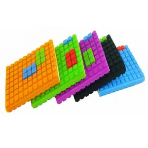 Top Vente Mini UN 7 Blocs Portable, Mode Blocs De Silicone Portable Couverture