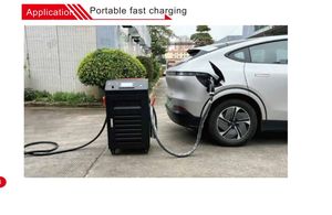 Nouvelle borne de recharge portable pour véhicules électriques <span class=keywords><strong>G2V</strong></span> 30KW/40KW/60KW GBT/CCS1/CCS2 à usage commercial certifiée CE, station de recharge intelligente CC à montage au sol - Product Image 3