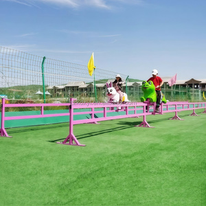 Nuovo Design per Parchi Divertimento all'Aperto: Gioco a Tema Corsa tra Tartaruga e Coniglio, Pista Non Motorizzata per <span class=keywords><strong>Parco</strong></span> Giochi, Maiale Felice in Corsa - Product Image 1