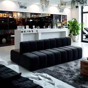 Silla de Espera Rectangular de Madera Maciza, Cómoda, para Uso Comercial en Sala de Estar - Product Image 5