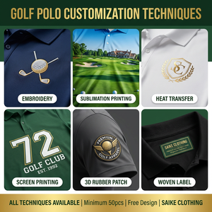 Polo de Golf Personalizado para Hombre, 88% Poliéster, 12% Elastano, Camiseta de Golf de Calidad para Equipo, Transpirable, Polo de Golf de Calidad, Camiseta de Golf para Hombre - Product Image 5