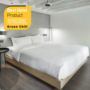 Meubles d'intérieur d'hôtel design éclectique, ensemble de chambre à coucher moderne en bois pour hôtel commercial, villa et projet d'aménagement d'appartements - Product Image 1