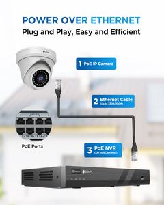 8MP IP67圆顶炮塔人工智能检测<span class=keywords><strong>2</strong></span>.8毫米3.6毫米音频室外夜视闭路电视监控PoE安全4K IP摄像机 - Product Image 4