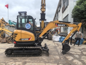 CASI NUEVO SY 35U Excavadora SANY SY35U Original Hecho en China Maquinaria de construcción de excavadora barata - Product Image 2