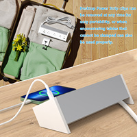 Nouvelle multiprise de bureau à fixation avec protection contre les surtensions, prise USB, prise de charge rapide, prise de table, rallonge électrique