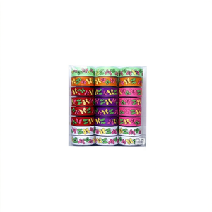 Nastro Decorativo Ilan 2.5cmx3m con Motivo Floreale per Artigianato e Regali - Product Image 1