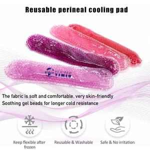 แผ่นเจลเย็น PVC สำหรับดูแลหลังคลอด บรรเทา<span class=keywords><strong>อาการ</strong></span>ปวดจากการคลอดธรรมชาติและการผ่าคลอด ริดสีดวงทวาร และอาการ<span class=keywords><strong>บวม</strong></span>ของเต้านม - Product Image 3