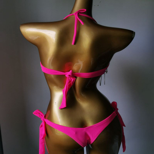 En gros Vêtements <span class=keywords><strong>de</strong></span> soirée <span class=keywords><strong>Maillot</strong></span> <span class=keywords><strong>de</strong></span> <span class=keywords><strong>bain</strong></span> <span class=keywords><strong>push</strong></span>-<span class=keywords><strong>up</strong></span> à strass Ensemble <span class=keywords><strong>de</strong></span> luxe à strass Bikini à franges pour femme - Product Image 6