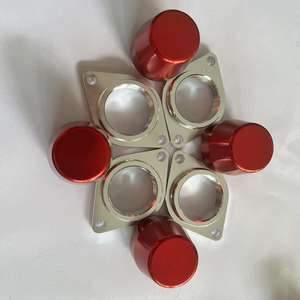 WISHTEK Piezas y Accesorios Estándar para Inspección Automotriz, Mecanizado CNC, Referencia de Calibre Rojo 6061 - Product Image 1