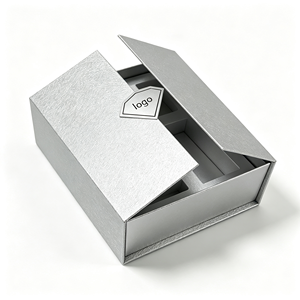 Gray Card Paper Custom Slotted Packaging Gift <b>Box</b> for Skin Care <b>Makeup</b> Products Cosmetic <b>Box</b> - Product Image 4