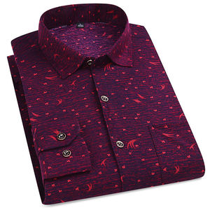 Nueva <span class=keywords><strong>Camisa</strong></span> Casual <span class=keywords><strong>Azul</strong></span> de Moda Estilo Inglés con Cuello Alto Tipo Polo a Cuadros de <span class=keywords><strong>Manga</strong></span> <span class=keywords><strong>Larga</strong></span> para <span class=keywords><strong>Hombre</strong></span> - Product Image 5