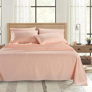 Nữ Hoàng Kích Thước Siêu Mịn Sateen Nhà <span class=keywords><strong>1000</strong></span> Chủ Đề Đếm Ai Cập Bông Tấm Phẳng Gối Bộ 6 Pcs Sâu Được Trang Bị Tấm - Product Image 3