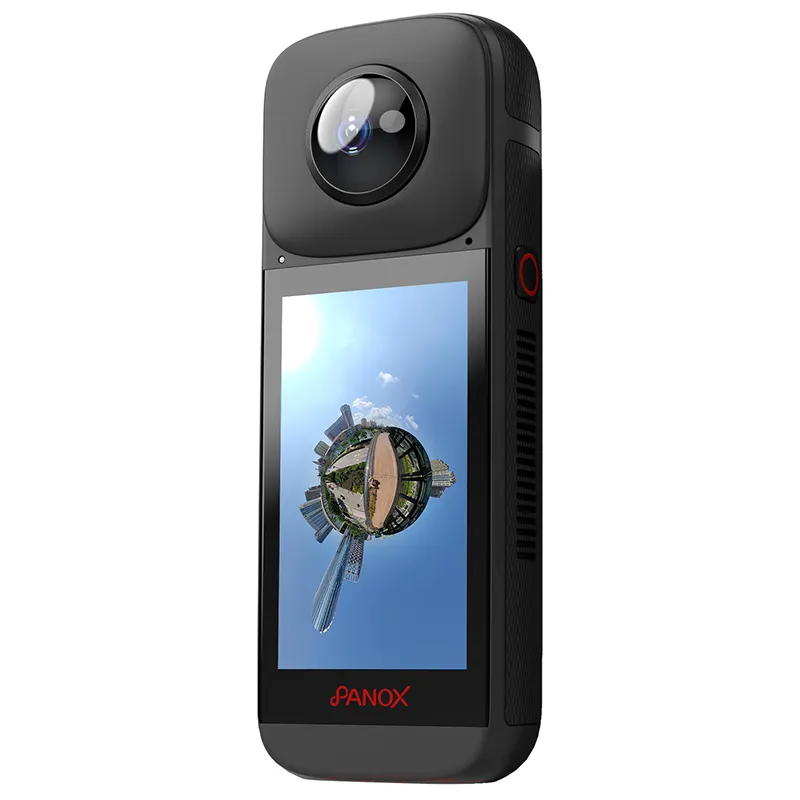 Panox V2 360 Actie Camera 72mp 360 Graden Foto 4K 360 Live Streaming 5.7K 30fps 360 Video Android 10 Os Ai Editing Social Net