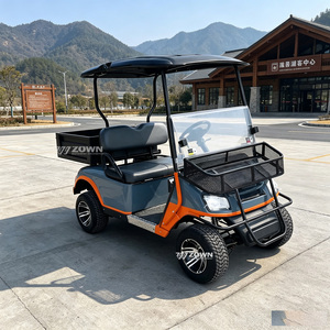 Voiturette de golf électrique tout-terrain fabriquée en Chine, plusieurs options de sièges, résistante aux intempéries, pour les opérations sur les terrains de golf des stations balnéaires - Product Image 1