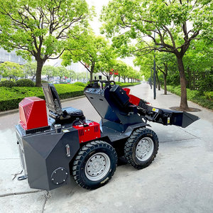 รถตักขนาดเล็กแบบตีนตะขาบพร้อมเครื่องยนต์ดีเซลรถตักดินสำหรับปลูกต้นไม้ภูมิทัศน์จัดส่งฟรี - Product Image 2