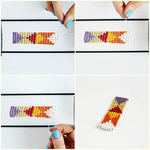 Kim Loại Bead <span class=keywords><strong>Loom</strong></span> Dệt Beading <span class=keywords><strong>Loom</strong></span> Cho Đồ Trang Sức Vòng Đeo Tay Tự Làm Máy Dệt Kim Sáng Tạo Handmade Hạt Đan Công Cụ - Product Image 5