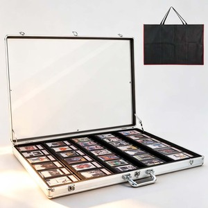 Support de Présentation de Luxe en Acrylique Transparent pour Cartes Gradées – Présentoir de Bureau pour Cartes à Collectionner, Étagère de Rangement, Cadeau pour Collectionneur - Product Image 1