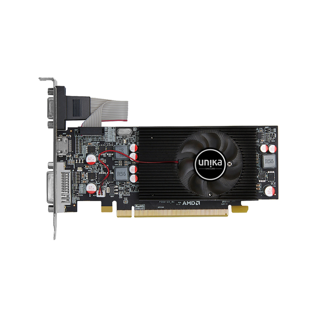 Brand New UNIKA Radeon R7 340 4GD5 V3 GRAPHICS CARD,SHU PEI BAN,Factory Price,Illuminate the Machine Card